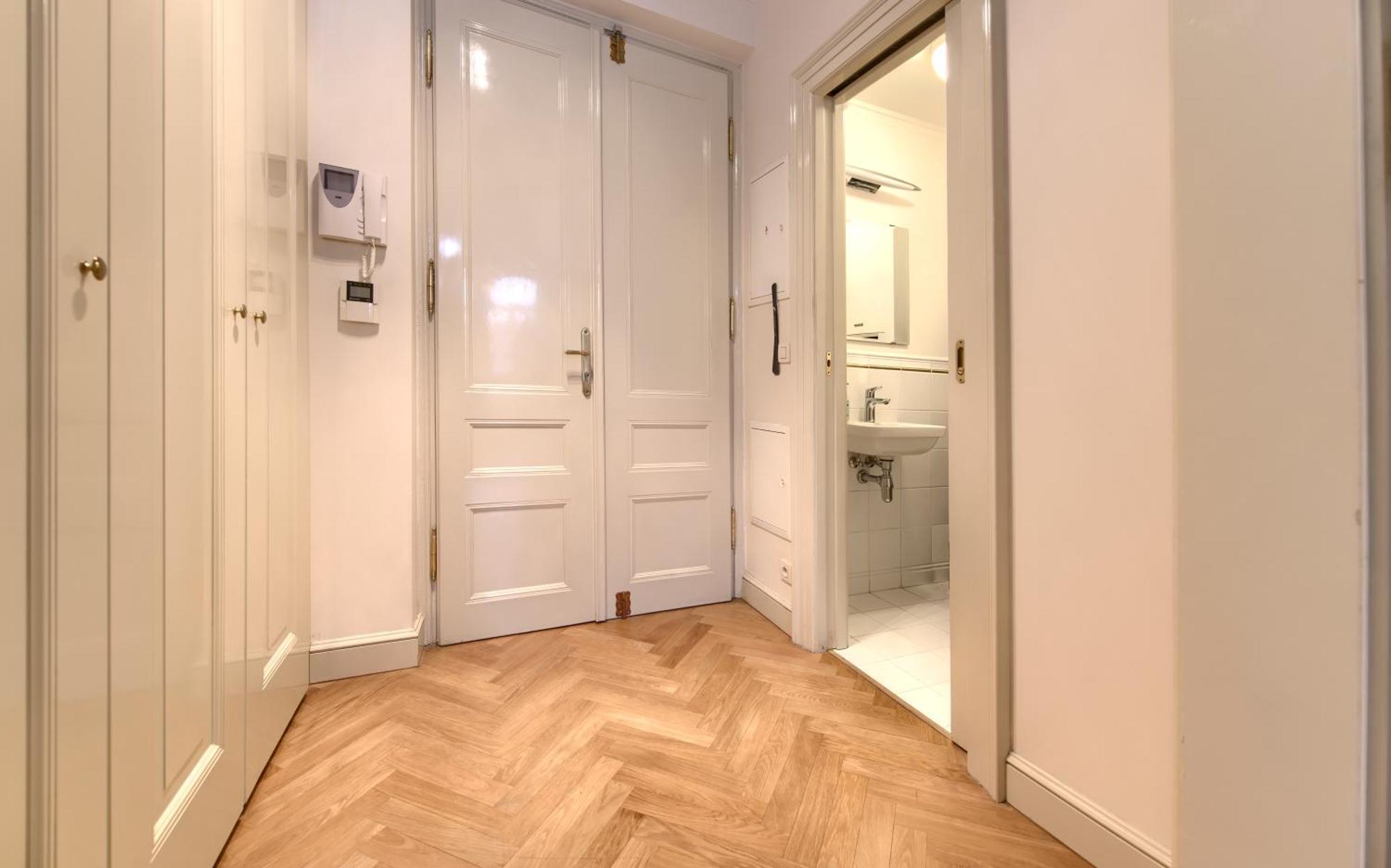 Milosrdnych Apartments Praga Habitación foto