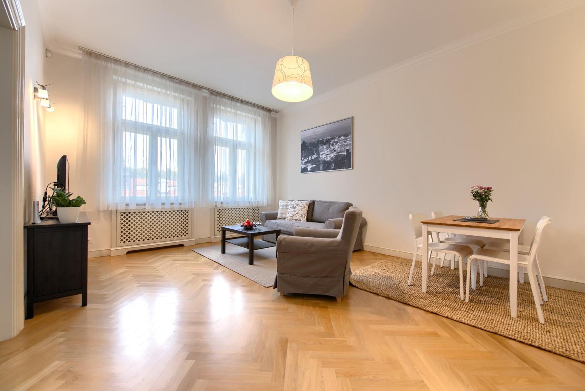 Milosrdnych Apartments Praga Habitación foto