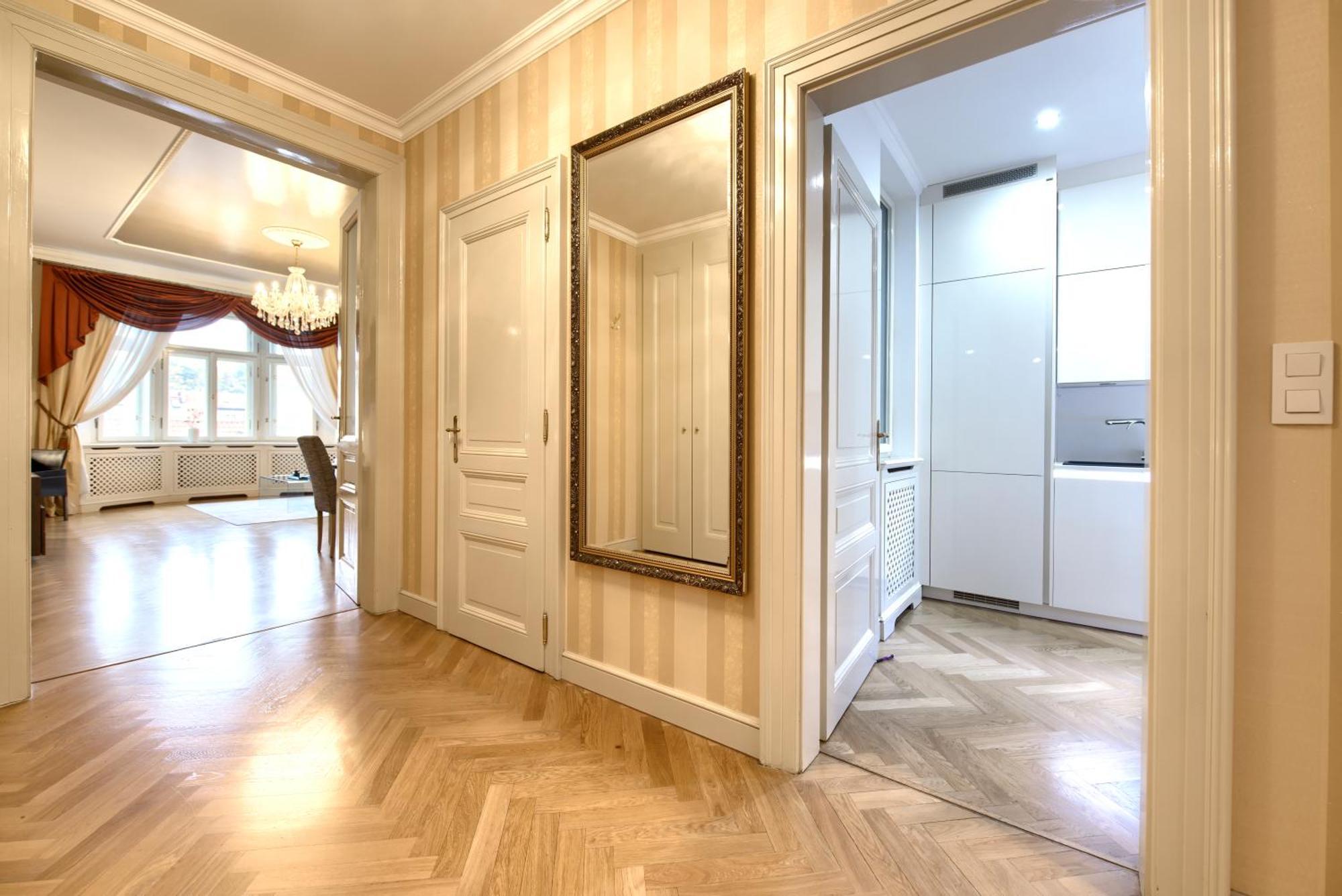 Milosrdnych Apartments Praga Habitación foto