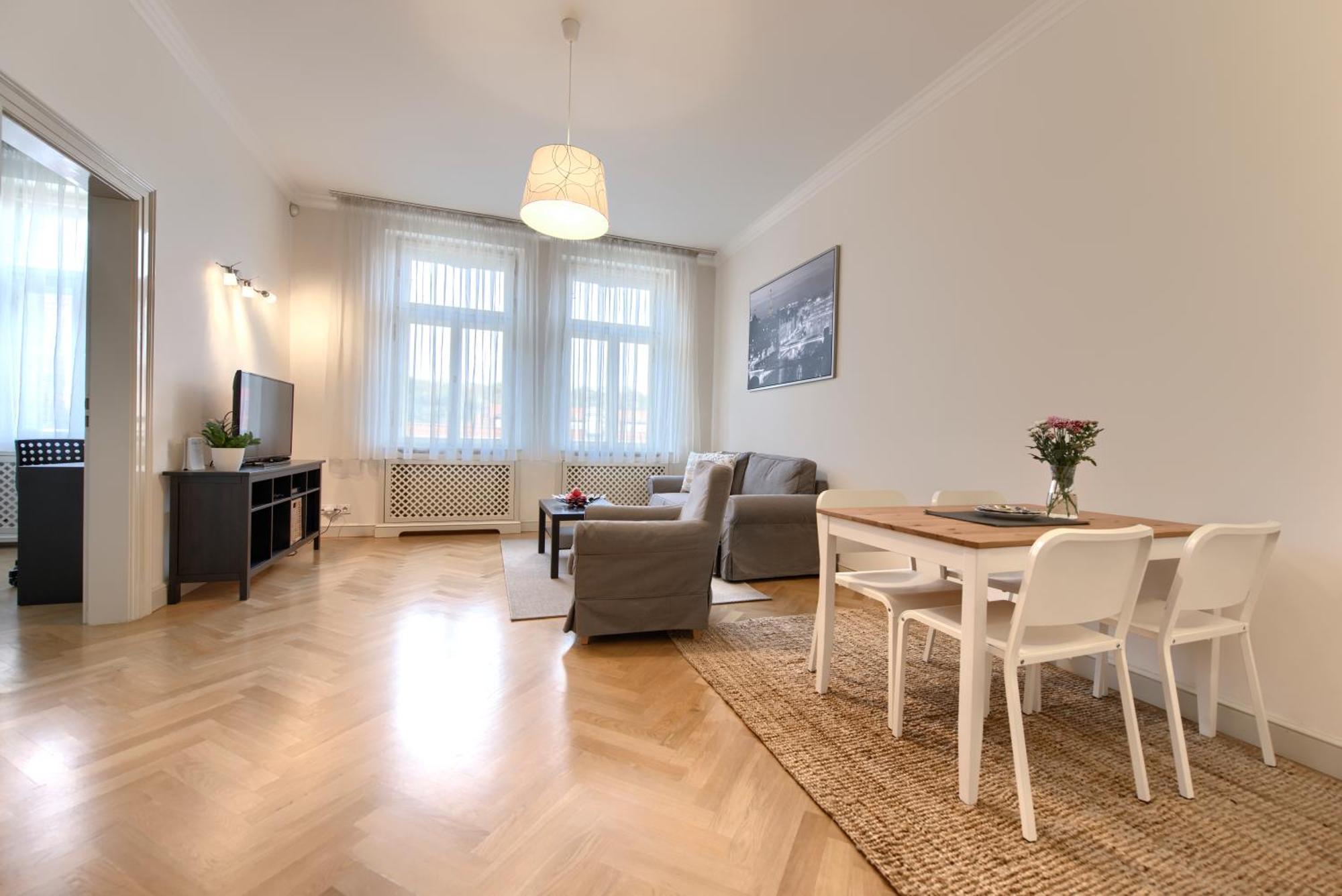 Milosrdnych Apartments Praga Habitación foto